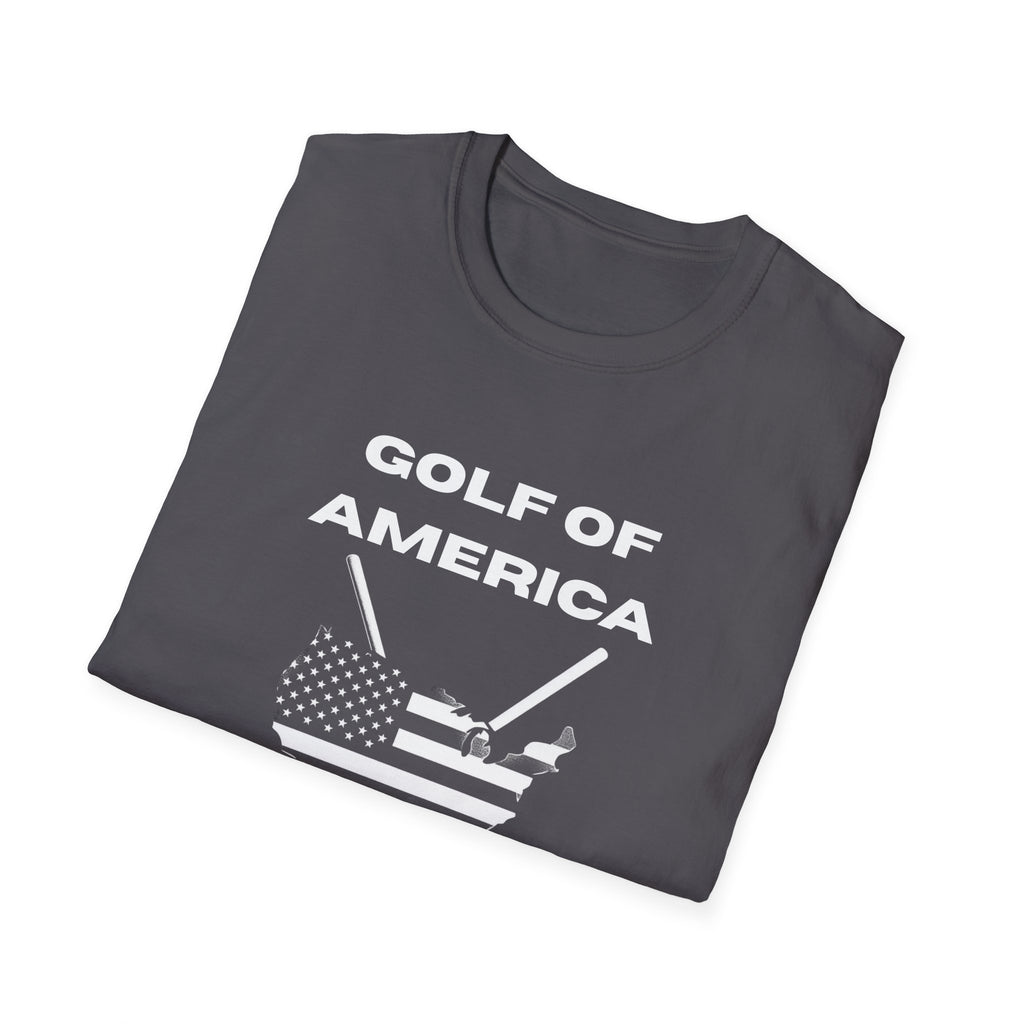 The Golf of America Swing State Tee