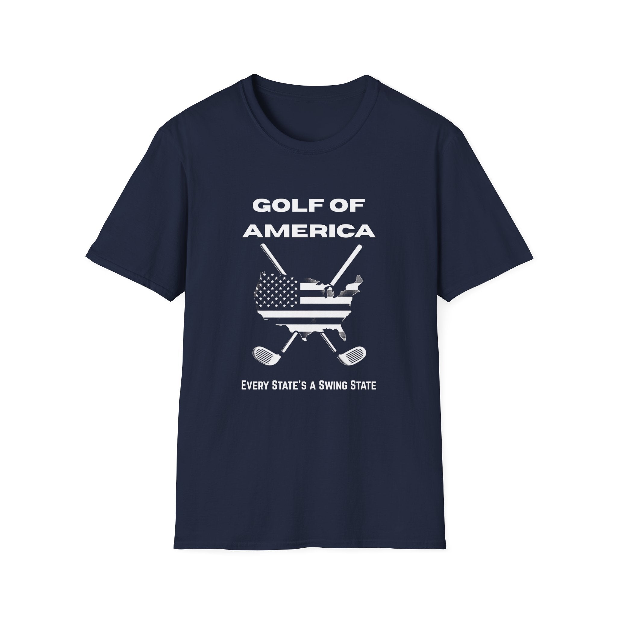 The Golf of America Swing State Tee