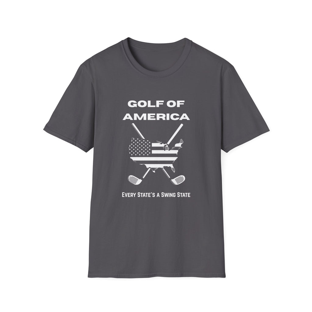 The Golf of America Swing State Tee