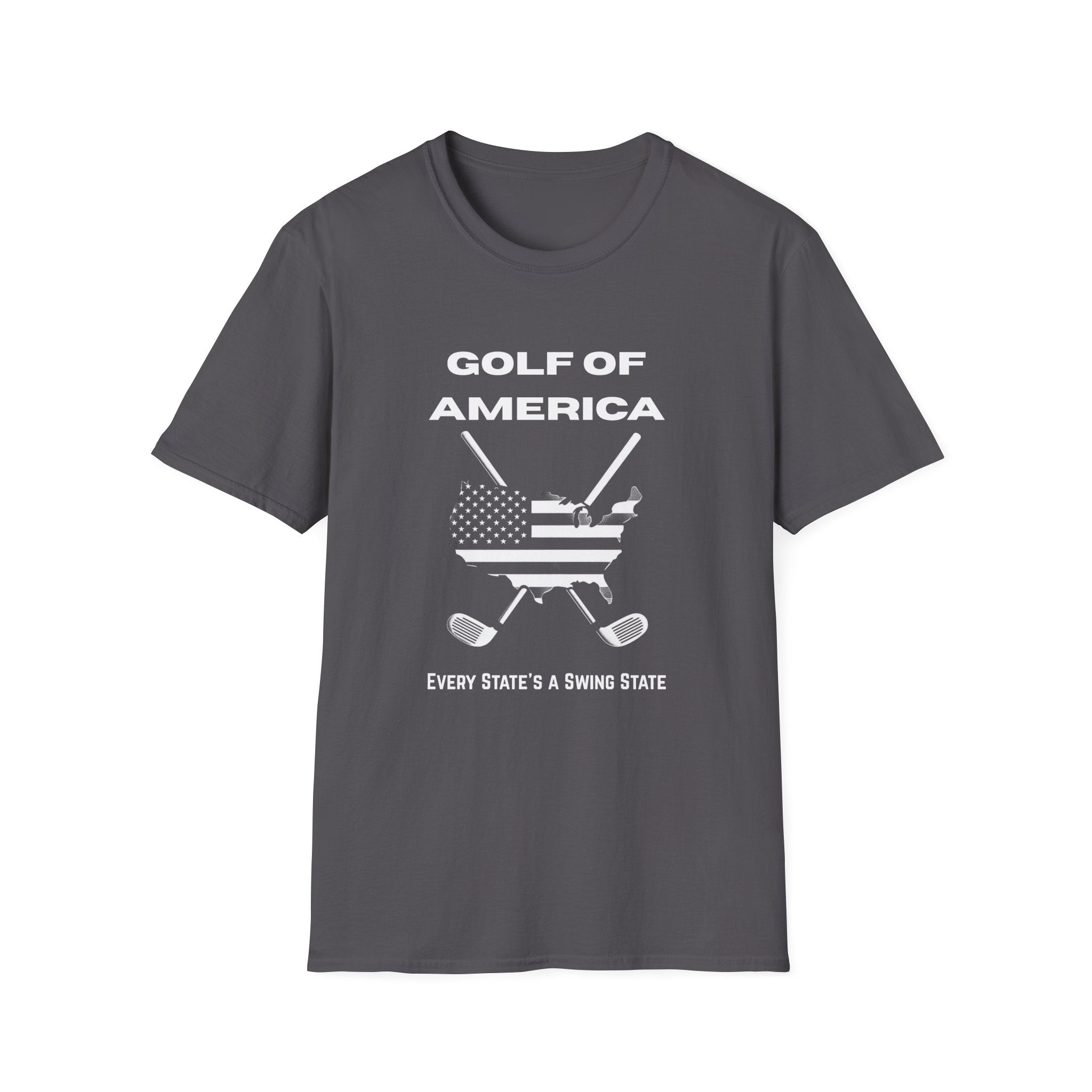 The Golf of America Swing State Tee