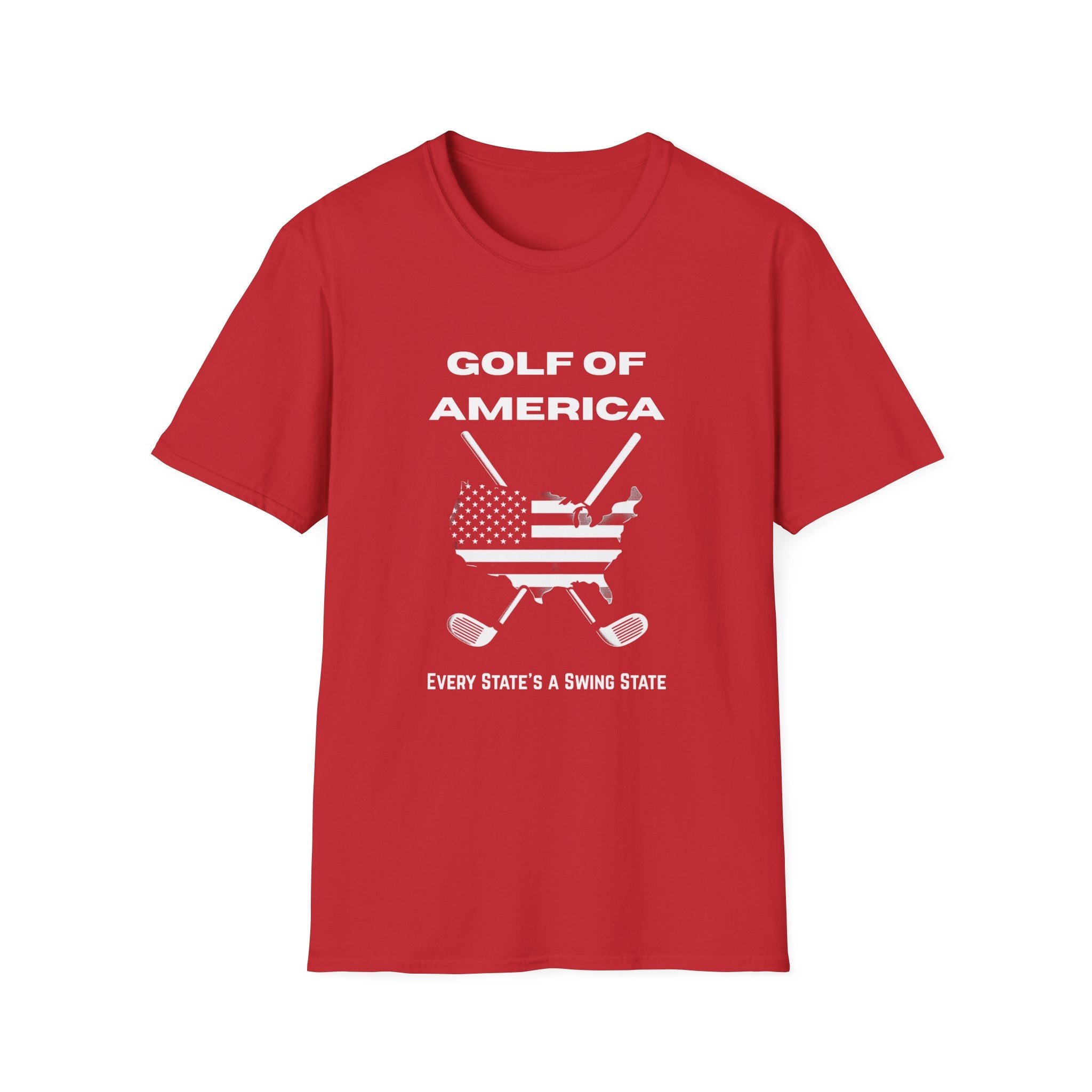 The Golf of America Swing State Tee